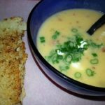 Baked Potato Soup...with Bacon and Cheddar